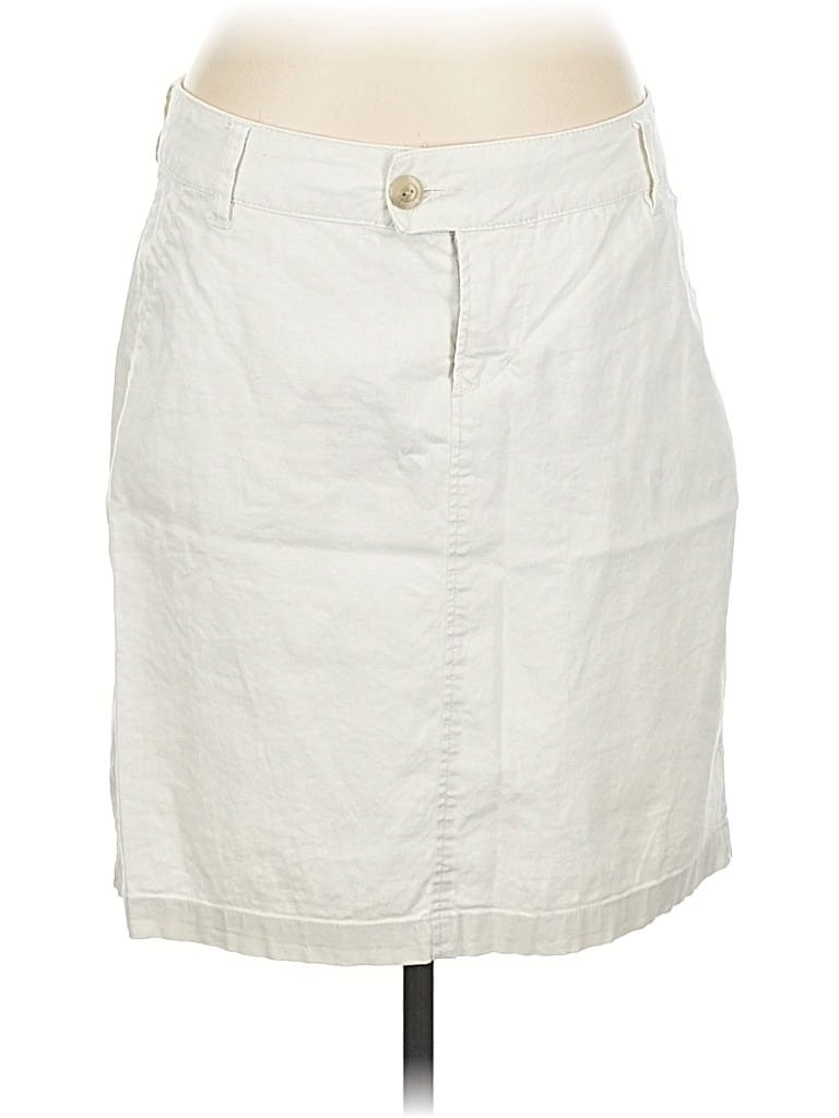 Pre-owned Jag Casual Skirt In White