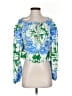 Gianni Bini Blue 3/4 Sleeve Blouse Size S - photo 1