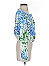 Gianni Bini Blue 3/4 Sleeve Blouse Size S - photo 4
