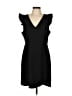 French Connection Solid Black Cocktail Dress Size 12 - photo 1