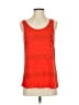 Kenar 100% Rayon Orange Sleeveless Top Size S - photo 1