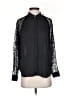 RACHEL Rachel Roy 100% Polyester Black Long Sleeve Blouse Size S - photo 1