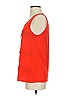 Kenar 100% Rayon Orange Sleeveless Top Size S - photo 5