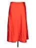 Unbranded Solid Orange Casual Skirt Size L - photo 1