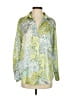 Zara Paisley Green Long Sleeve Blouse Size S - photo 1