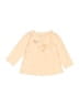First Impressions Tan Long Sleeve Top Size 6-9 mo - photo 1