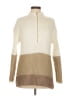 Talbots Color Block Ivory Pullover Sweater Size M - photo 1