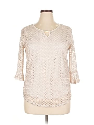Onyx 3/4 Sleeve Blouse (view 1)