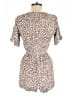 Kivari Animal Print Tan Romper Size XS - photo 2