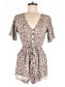 Kivari Animal Print Tan Romper Size XS - photo 1