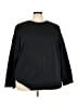 Open Edit Black Sweatshirt Size 3X - photo 1