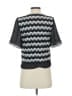 Alexis Black Short Sleeve Blouse Size XS - photo 2