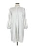 Ann Taylor 100% Polyester Silver Casual Dress Size M - photo 1