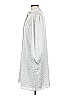 Ann Taylor 100% Polyester Silver Casual Dress Size M - photo 5