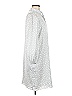 Ann Taylor 100% Polyester Silver Casual Dress Size M - photo 4