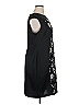 Connected Apparel 100% Polyester Graphic Black Cocktail Dress Size 14 - photo 4