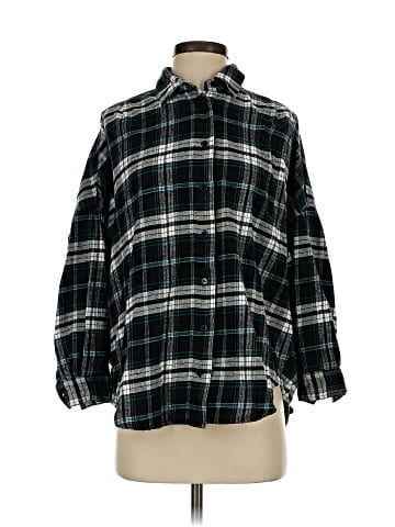 French Connection 3/4 Sleeve Button-Down Shirt (view 1)