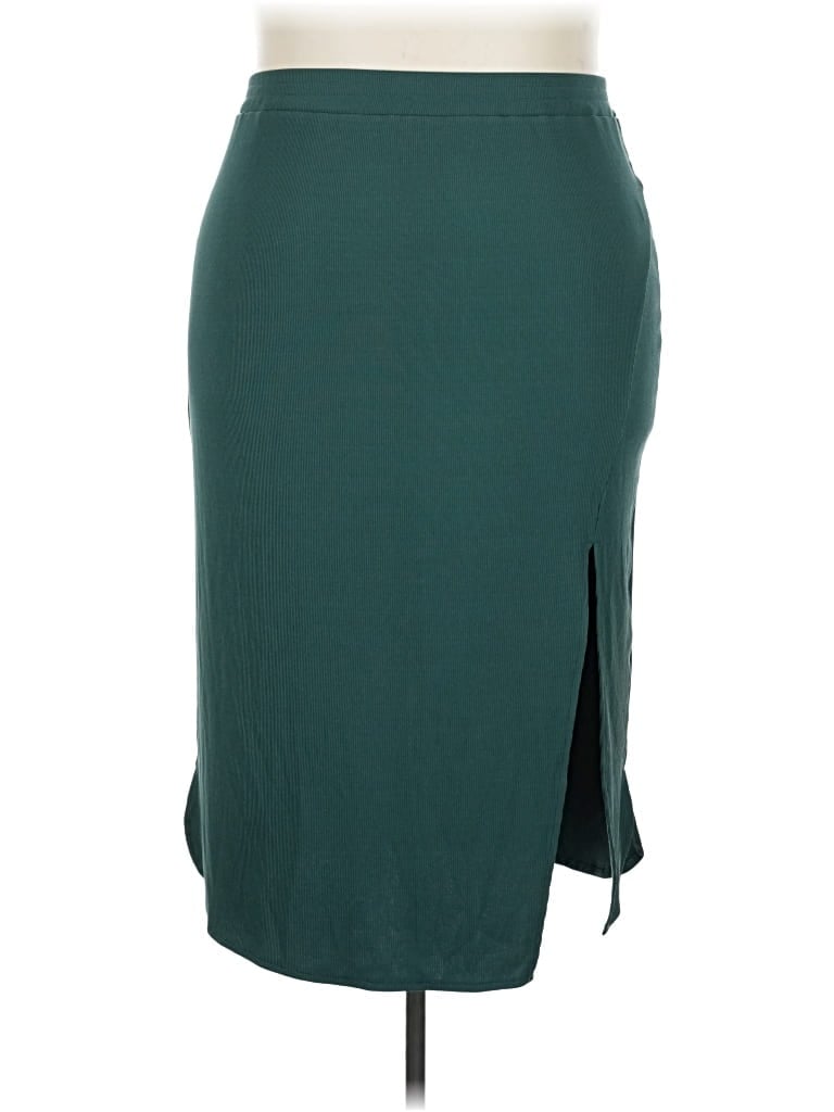 Pre-owned The Drop Casual Skirt In Teal