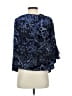 Parker Blue 3/4 Sleeve Blouse Size S - photo 2