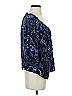 Parker Blue 3/4 Sleeve Blouse Size S - photo 4