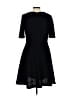 Julia Jordan Chevron-herringbone Black Casual Dress Size 10 - photo 2
