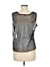ORGANIC by John Patrick 100% Polyester Black Sleeveless Blouse Size M - photo 2