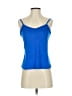 JCPenney 100% Polyester Blue Tank Top Size S - photo 1