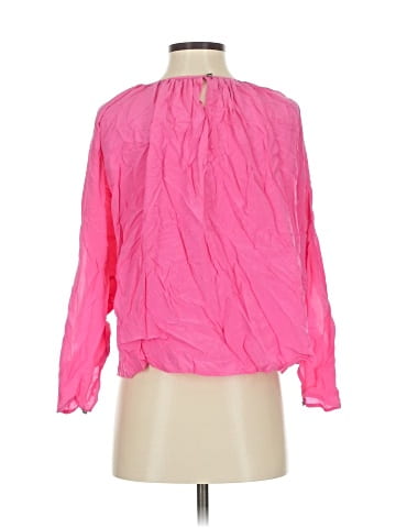 Jay Godfrey 3/4 Sleeve Silk Top (view 2)