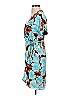 Babaton 100% Polyester Print Blue Casual Dress Size XXS - photo 5