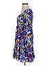 BCBGeneration 100% Polyester Print Blue Casual Dress Size 0 - photo 5
