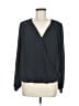 Nine Britton 100% Polyester Black Long Sleeve Blouse Size M - photo 1