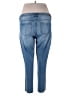 Assorted Brands Solid Blue Jeans Size 18 - photo 2