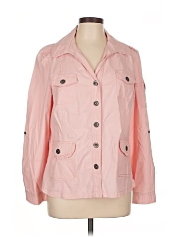 DressBarn 3/4 Sleeve Button-Down Shirt (view 1)