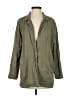 NATION LTD 100% Lyocell Green Trenchcoat Size S - photo 1