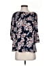 J.Jill Blue 3/4 Sleeve Blouse Size S - photo 1