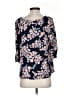 J.Jill Blue 3/4 Sleeve Blouse Size S - photo 2