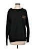Majestic 100% Cotton Black Sweatshirt Size 3 - photo 1
