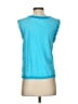 Wildfox 100% Cotton Teal Sleeveless Blouse Size XS - photo 2