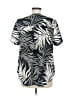 Torrid Black Short Sleeve Blouse Size Med Plus (00) - photo 2