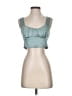 Motel 100% Polyester Teal Sleeveless Top Size XS - photo 1
