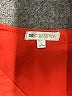De Collection 100% Polyester Solid Orange Casual Dress Size L - photo 7