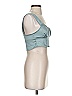 Motel 100% Polyester Teal Sleeveless Top Size XS - photo 4