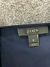 J.Crew 100% Polyester Blue Short Sleeve Blouse Size 0 - photo 7