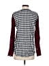 Soft Joie 100% Rayon Checkered-gingham Red Long Sleeve Blouse Size XS - photo 2