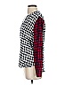 Soft Joie 100% Rayon Checkered-gingham Red Long Sleeve Blouse Size XS - photo 5