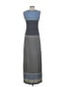 Max Studio Graphic Blue Casual Dress Size XS - photo 2