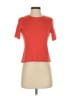 Bill Blass Orange Short Sleeve Top Size S - photo 1