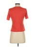 Bill Blass Orange Short Sleeve Top Size S - photo 2