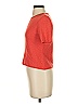 Bill Blass Orange Short Sleeve Top Size S - photo 5