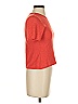 Bill Blass Orange Short Sleeve Top Size S - photo 4